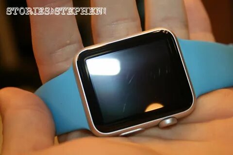 Царапина экран apple watch