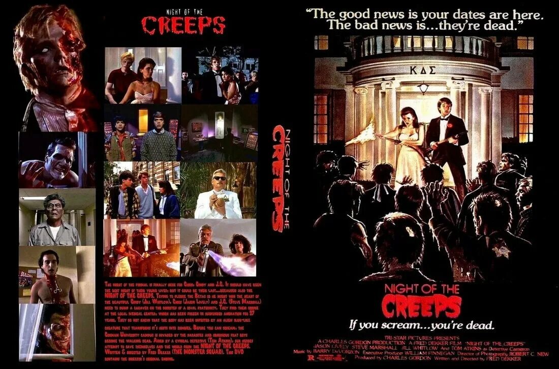 Night of the creeps recover где послушать. The Creeps.