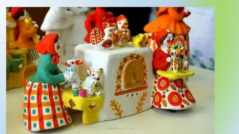 Расписные глиняные игрушки
