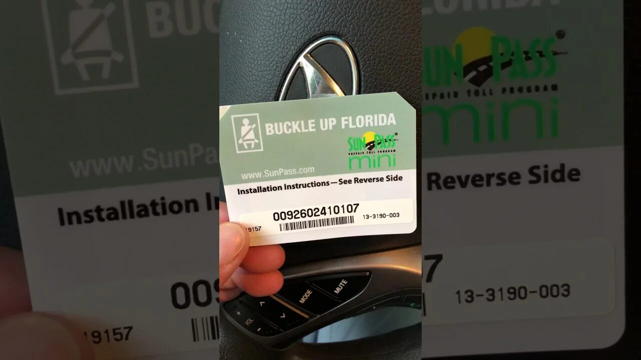 Sun pass. Sunpass. sunpass mini. sunpass куда клеить. transponder number sunpass.