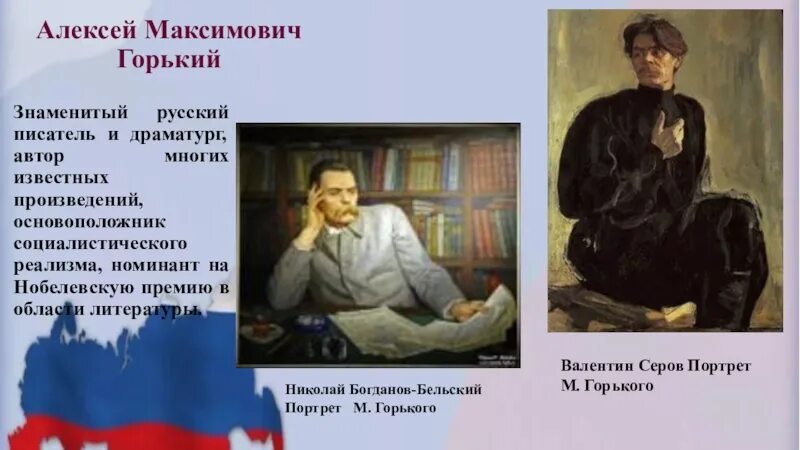 Реалистические произведения горького. Серов портрет Горького. Серов портрет Горького 1905.