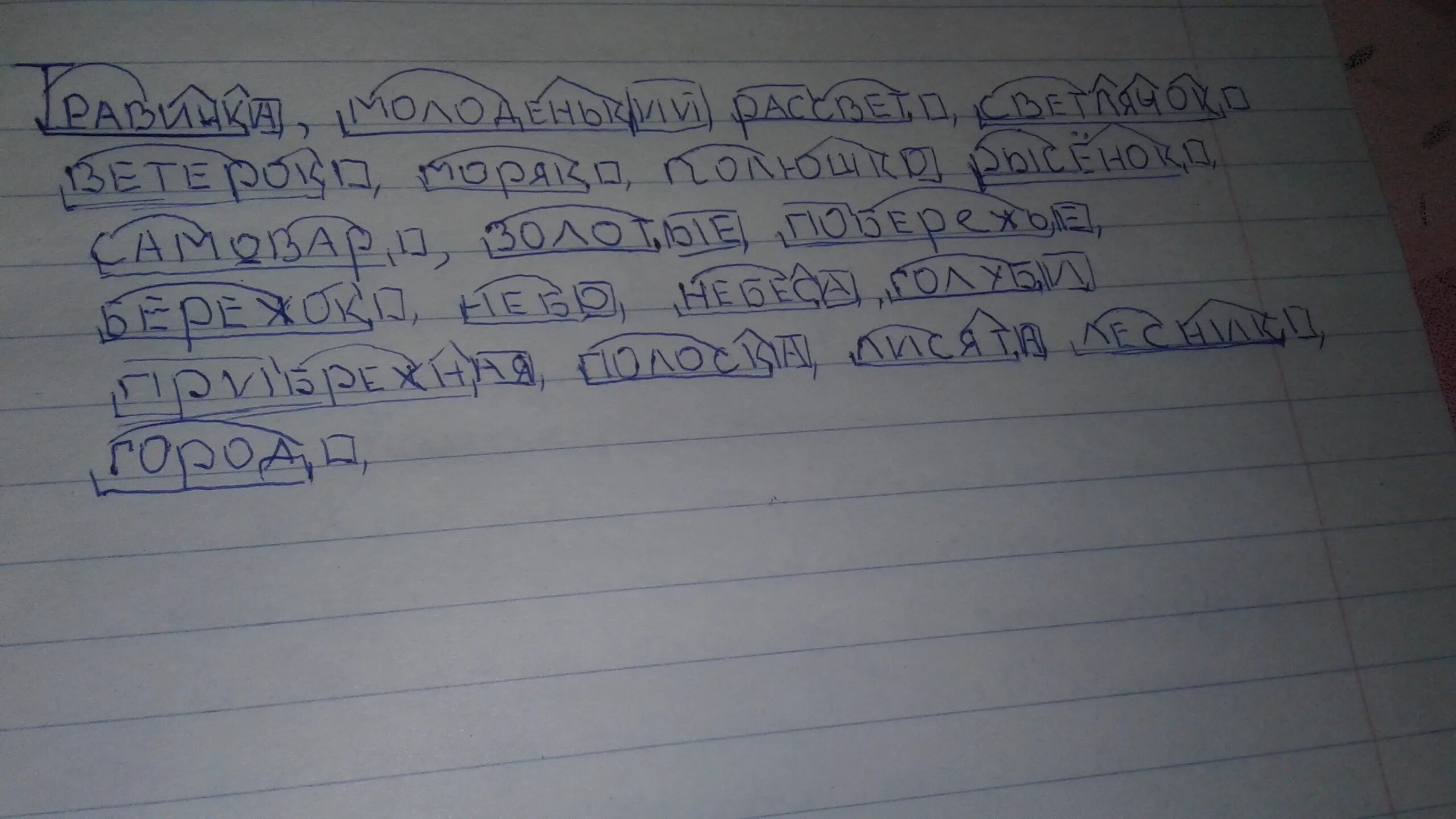 Травинка разбор по составу. Травинка разбор слова по составу. Разобрать слово по составу травинка. Светлячок разбор по составу. Бережок по составу