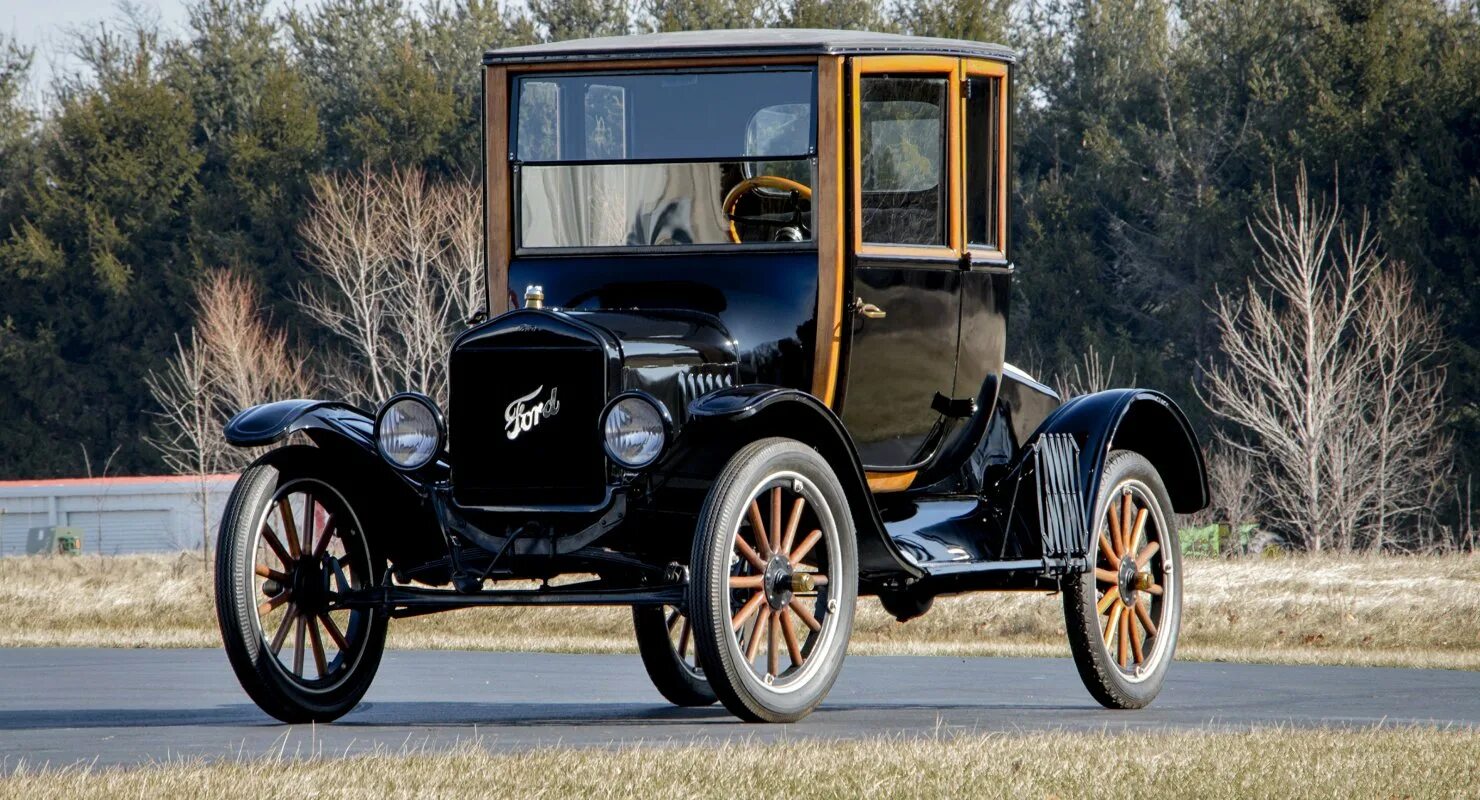 Первые серийные автомобили. Ford model t 1908 и 1927.