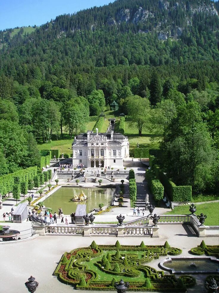 Linderhof Palace, Germany Deutschland burgen, Schloss linderhof, Burgen und schl