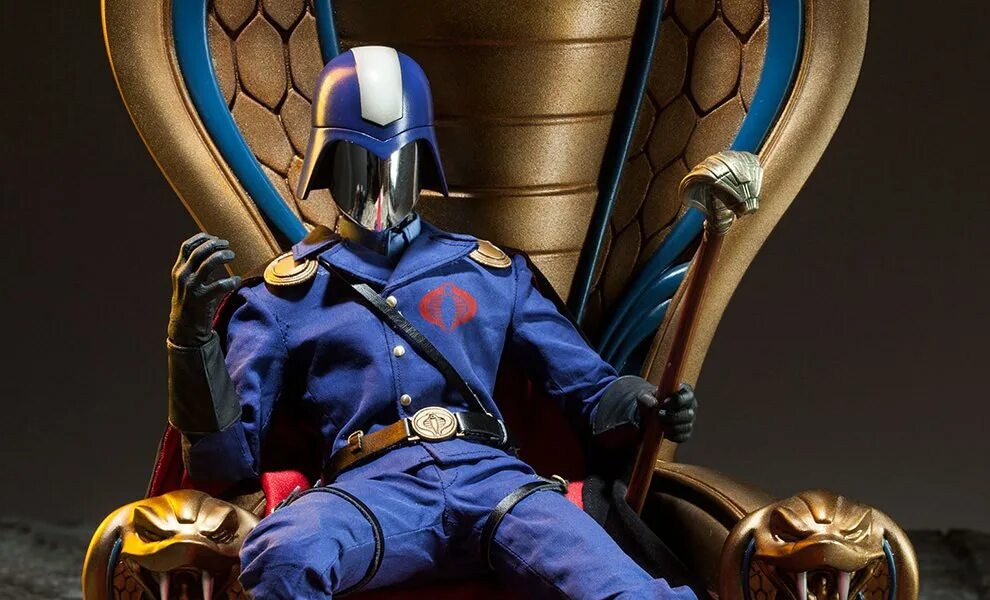 Cobra commander. Gi Joe Cobra Commander. G I Joe командир кобры. Маска командира кобры.