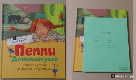 Пеппи длинный чулок читательский дневник 4
