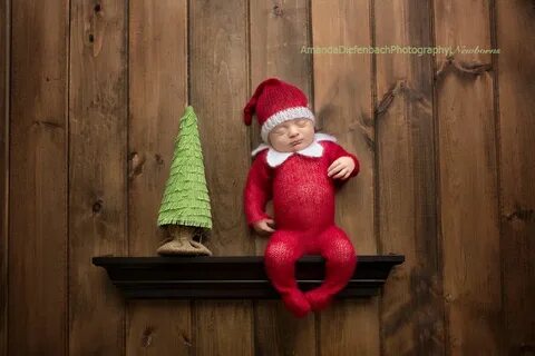 Amanda Diefenbach Photography Elf on the Shelf Фотография Новорожденного, Ф...