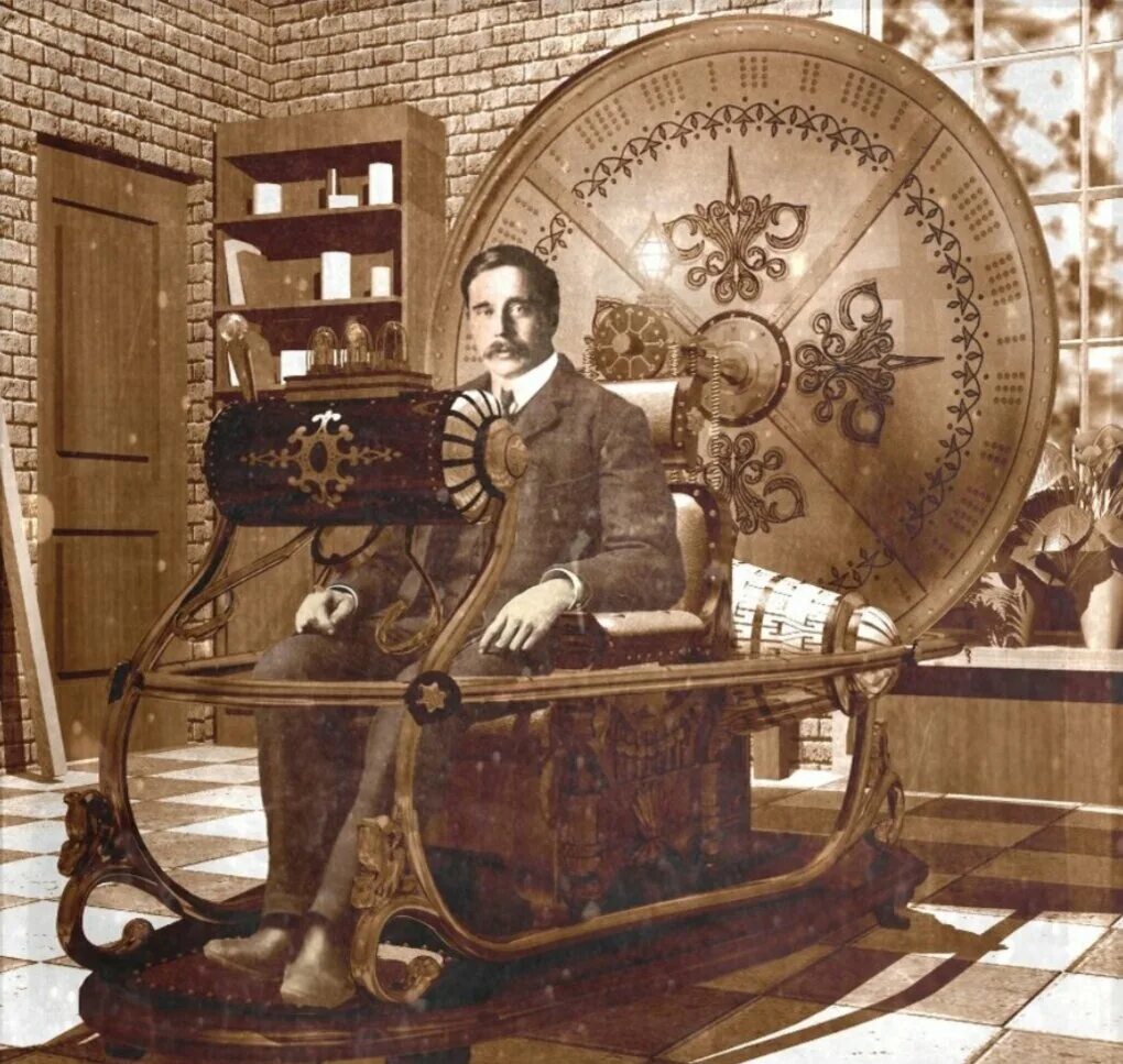 Первый из первых машина времени. Машина времени 1895. Уэллс г. "the time Machine". Машина времени по Герберту Уэллсу. Машина времени изобретение.