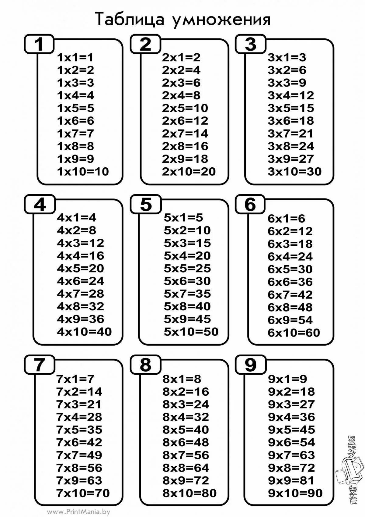 Таблица умножения а4 для печати. Таблица умножения Формат а4. Умножение таблица умножения таблица умножения. Таблица умножения от 2 до 4. Таблицу умножение примеры без ответов