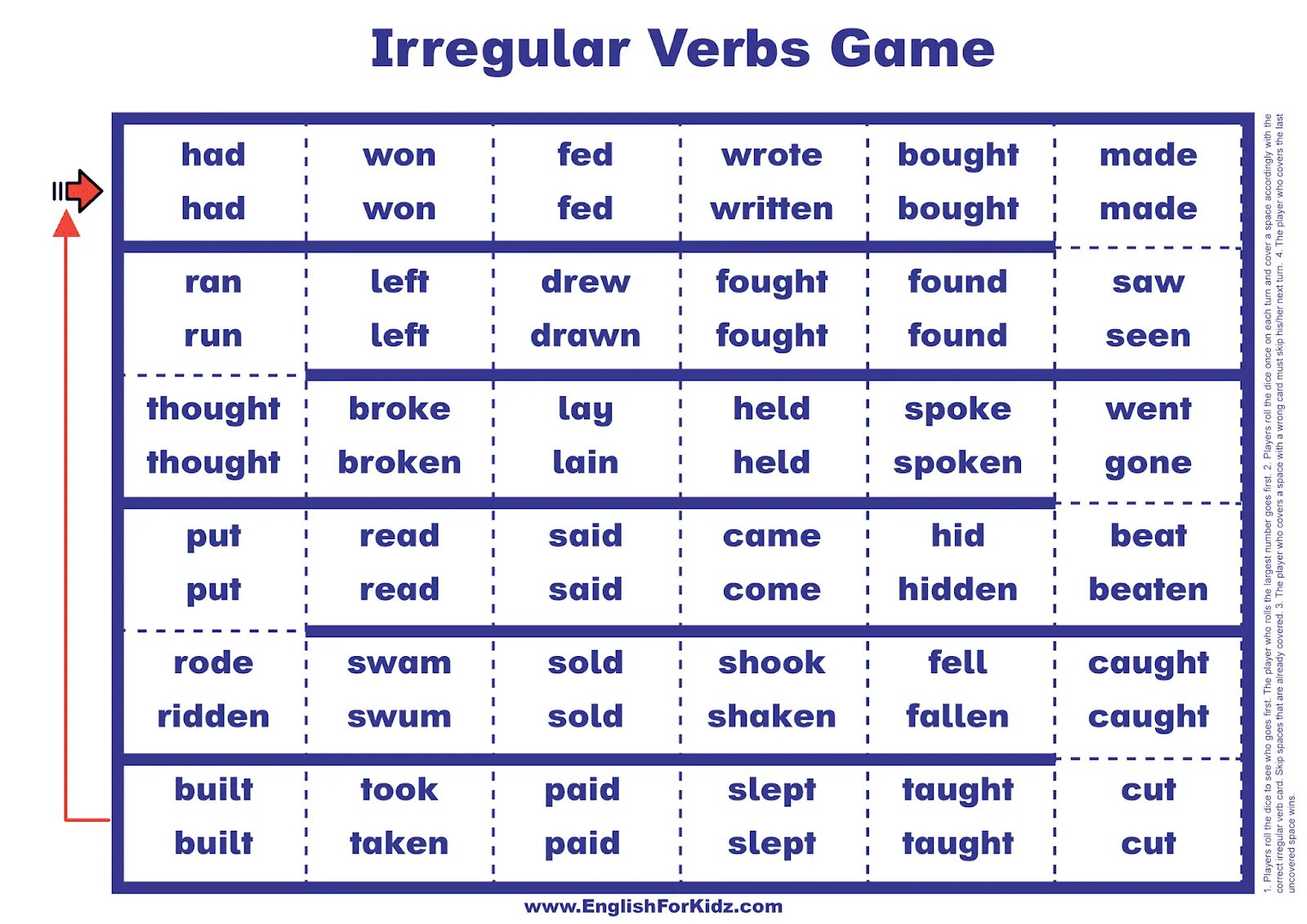 English Irregular verbs игра. Past simple Irregular verbs Cards. Irregular verbs интерактивные упражнения. Настольная игра неправильные глаголы английский. Бегать прошедшее время