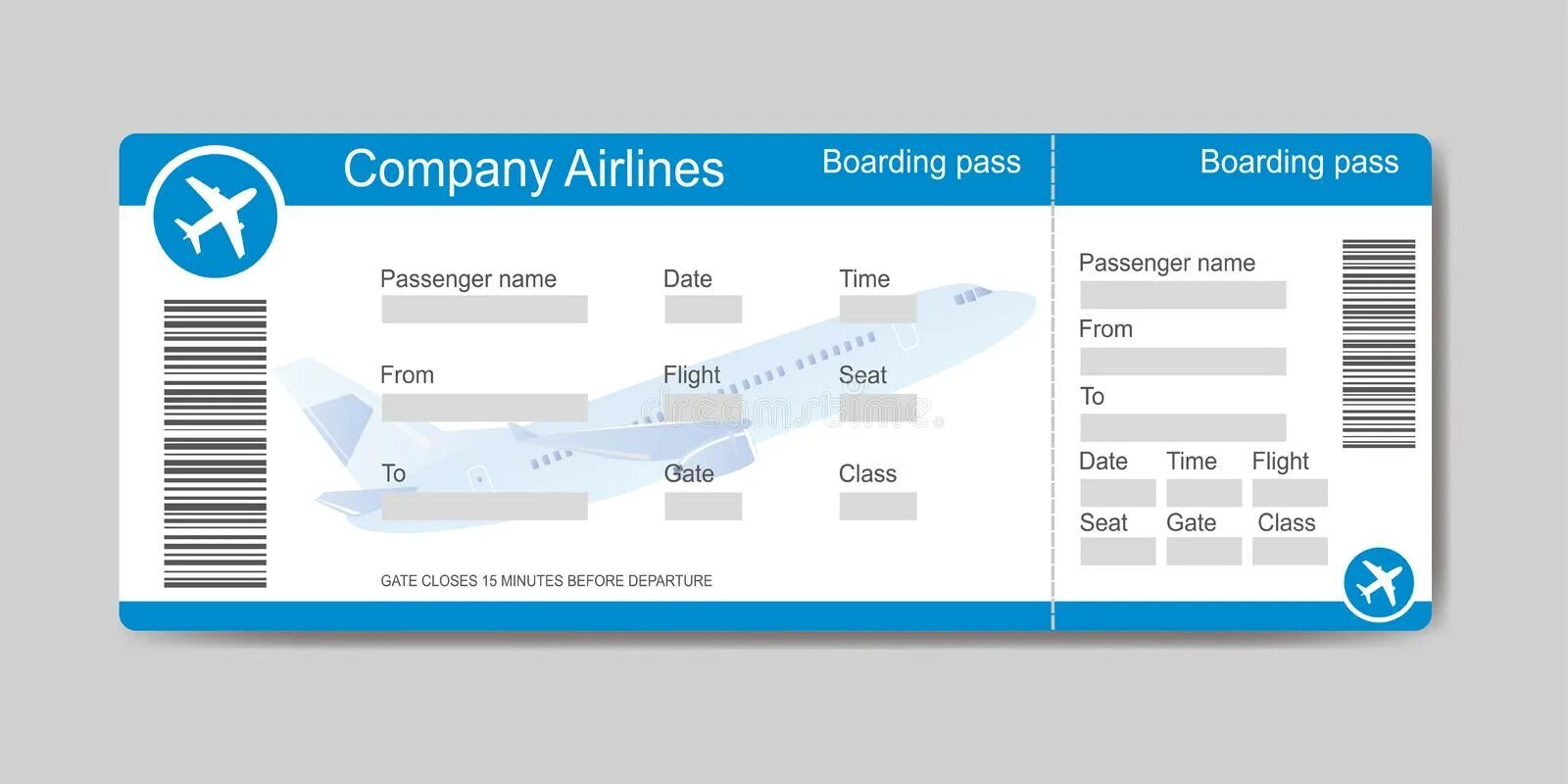 До скольки лет детский билет на самолет. Билет на самолет шаблон. Boarding Pass шаблон. Размер посадочного талона на самолет. Посадочный талон шаблон.