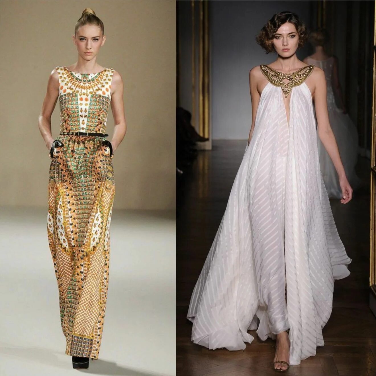 Египетский стиль в одежде. Платье в египетском стиле. Джон гальяно 2004 египет. Chanel египетская коллекция. Шанель показ мод египта.