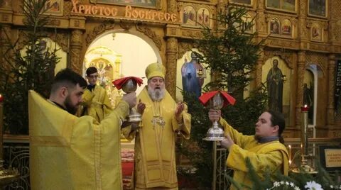 Вечерняя служба 6 января