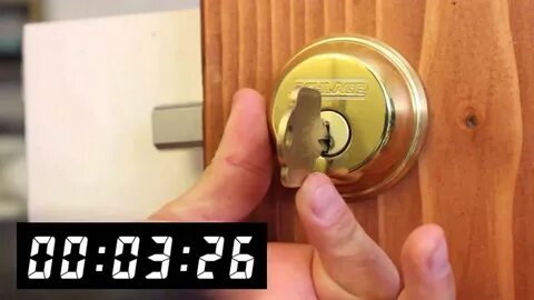Lock the door when