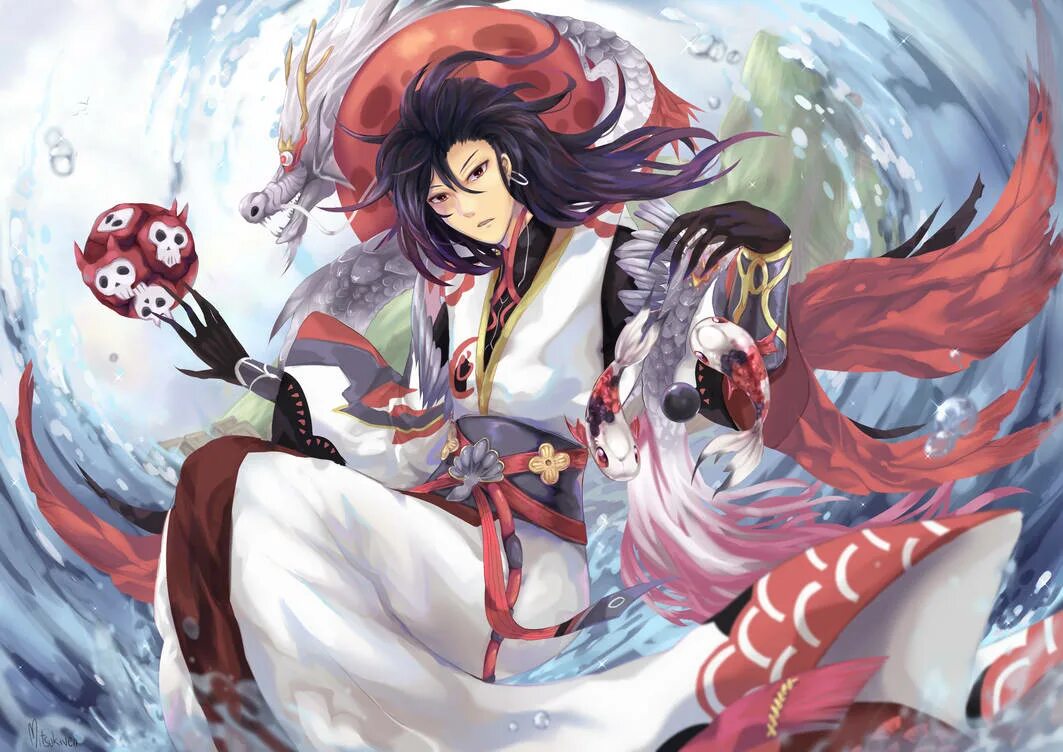 Реинкарнация сильнейших онмедзи. Onmyoji Сусаби. Кудзуноха Onmyoji. Йоримицу Onmyoji. Yatonokami Onmyoji.