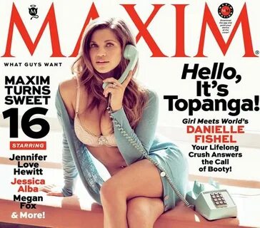 Twitter embraces Danielle Fishel's Maxim cover