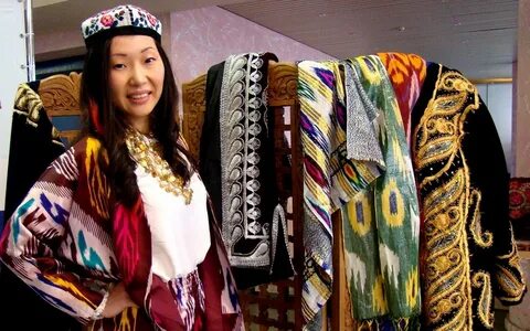 Национальный костюм узбечки