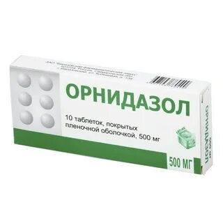 Орнидазол при демодекозе