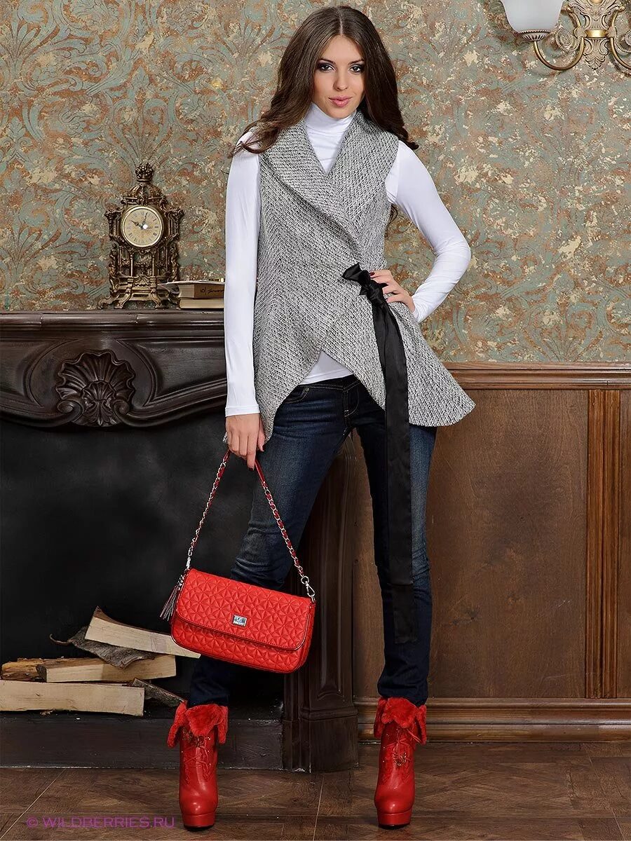 жилет из шерстяной ткани. жакет женский без рукавов. повседневный стиль для невысоких. длинное пальто без рукавов. с чем носить серый жилет.