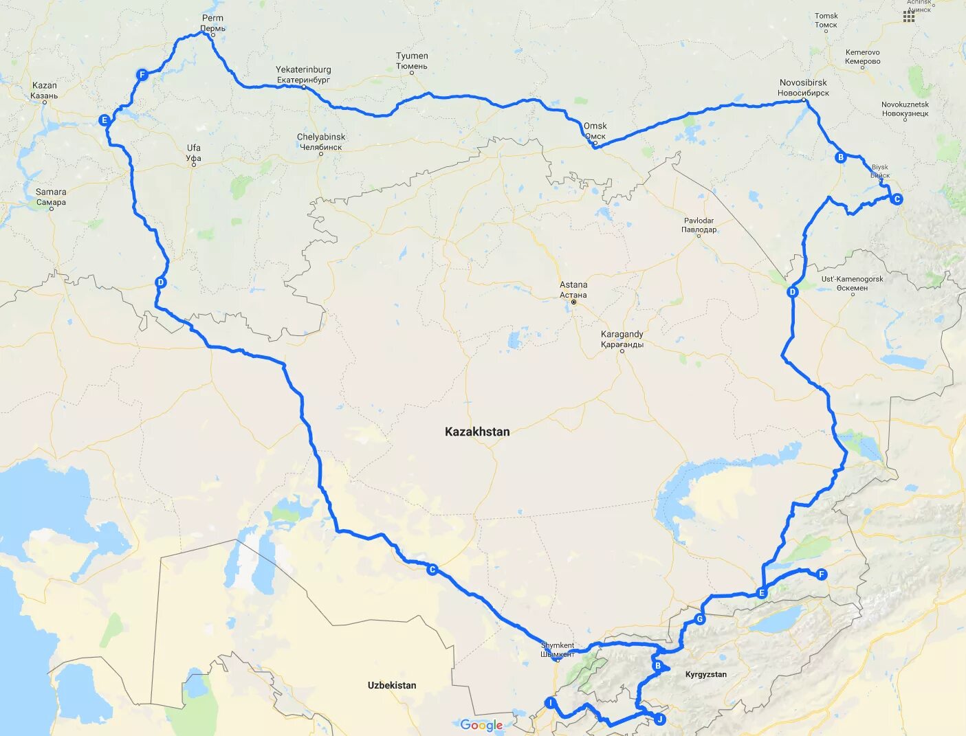 Средняя Азия маршруты. Карта дорог средней Азии. Маршрут путешествия по средней Азии. Каньон в Казахстане на карте.