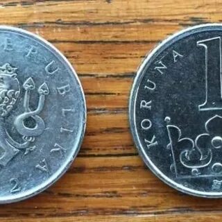 1 чешская крона в долларах