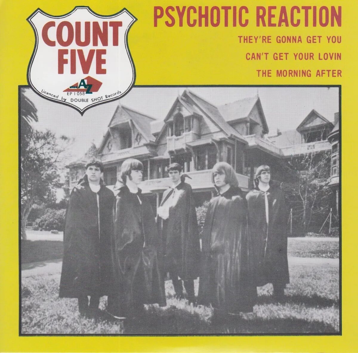 Count five. 1966 - psychotic reaction. count five - psychotic reaction. группа count five. psychotic reaction count five album.