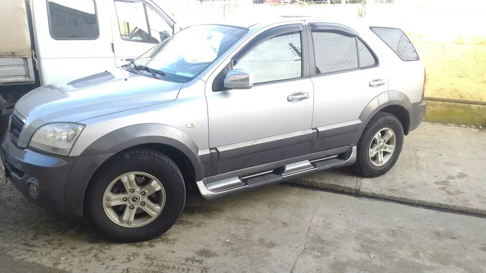 Пороги Соренто 1. Пороги Kia Sorento 2002-2009. Пороги Киа Соренто 1. Пороги для Kia Sorento 1.