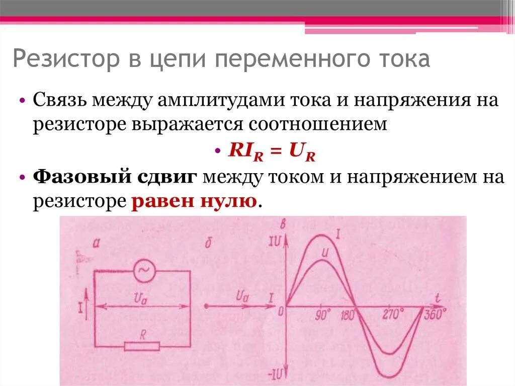 Сопротивление генератора переменного тока. Резистор в цепи переменного тока 11 класс. Переменный ток сопротивление в цепи переменного тока. Переменный ток резистор в цепи переменного тока. Колебания напряжения на резисторе в цепи переменного тока.