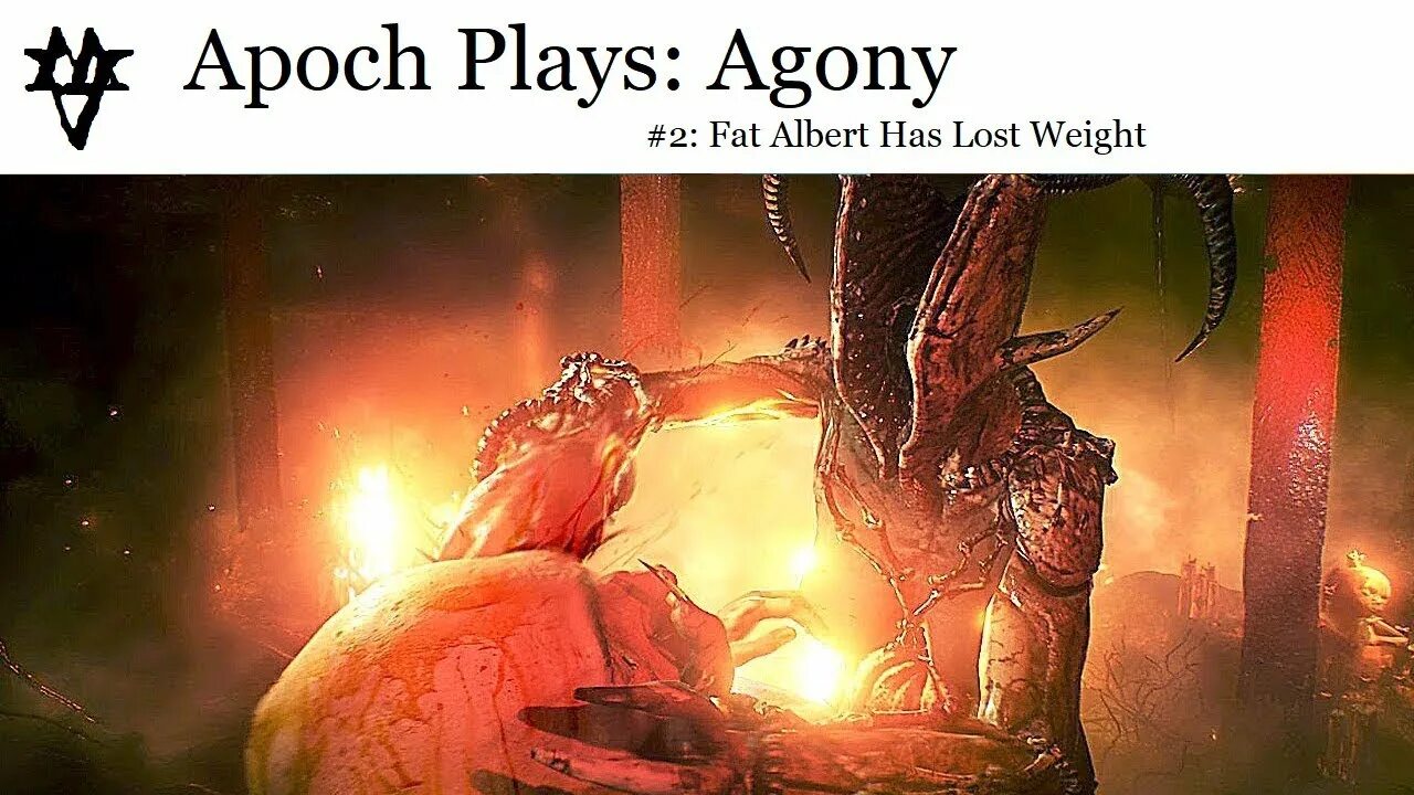 All knowing and all agony. All knowing and all agony