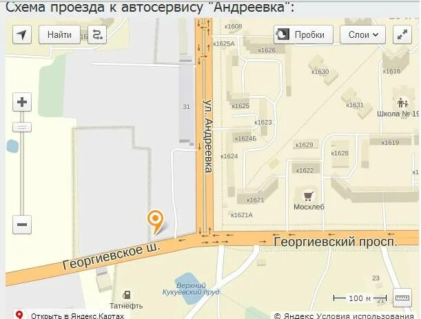 Проезд московский 29