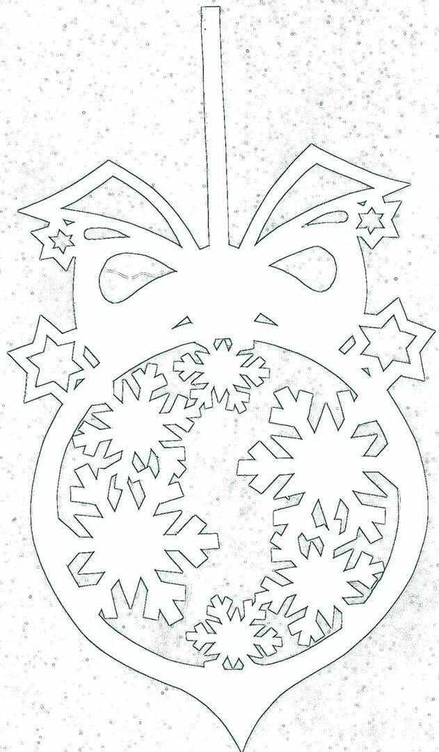 Шаблон новогодних шариков для вырезания распечатать Esfera Bolas de navidad, Páginas para colorear de navidad, Dibujos de navidad pa