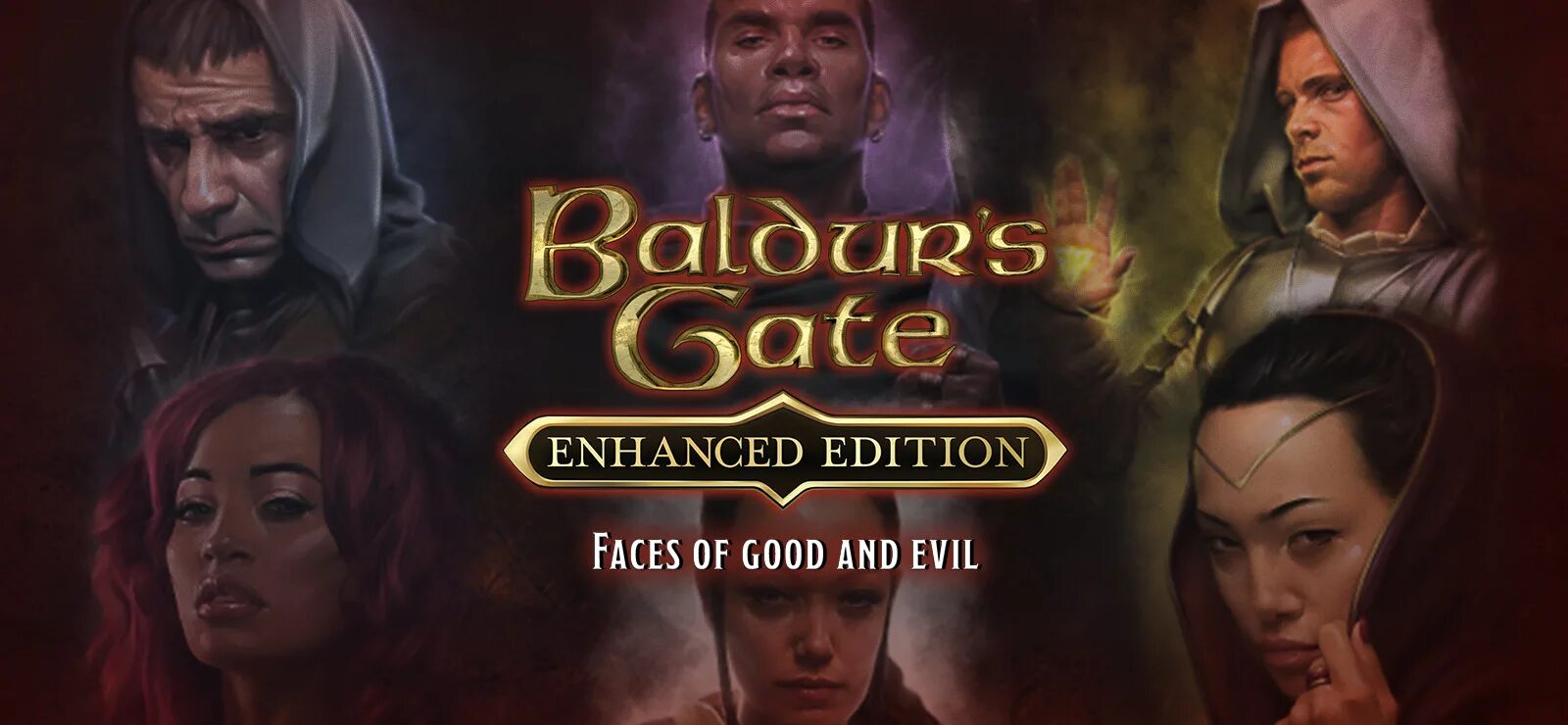 Baldur's Gate: faces of good and Evil. Baldur's Gate 3. Baldur's Gate: faces of good and Evil DLC. Baldur's Gate face-up.