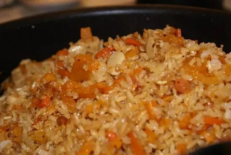 Рис с луком и морковкой в мультиварке