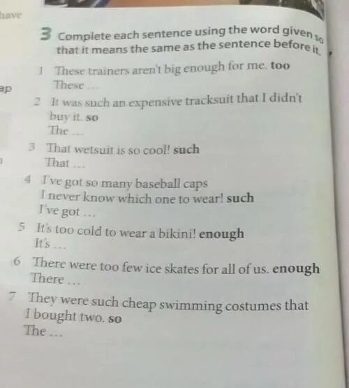 Make the sentences using the given. Before sentences. Sentences with before. A complete each conditional sentences so that it means the same as the sentences before i didn t stay your.