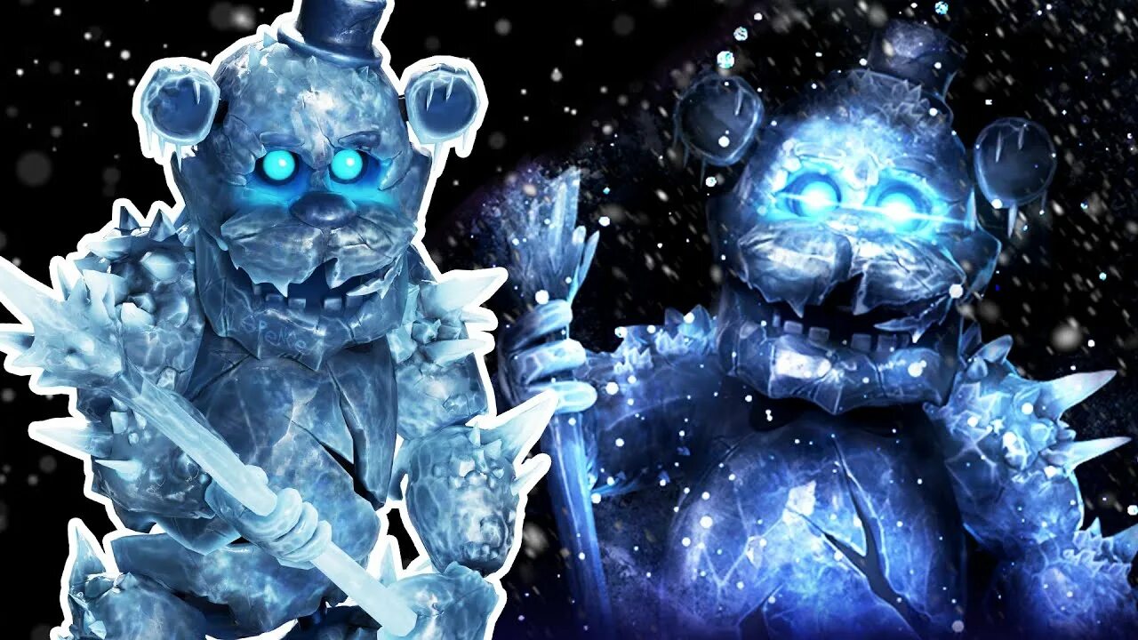 Ледяные аниматроники. Блэк айс фростберг. Ледяной фредди. Фростберг фнаф. Ледяной фредди.