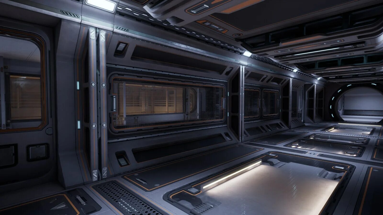Environment space. Sci-fi modular environment. sci fi modular. модульные здания sci-fi. unreal интерьер будущего.
