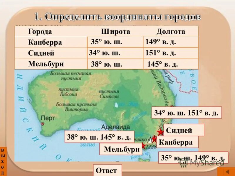 Координаты мыса пиай широта и долгота. 35 Ю Ш 149 В Д. Географические координаты города Мельбурн. Координаты городов. Координаты города Мельбурн широта и долгота.