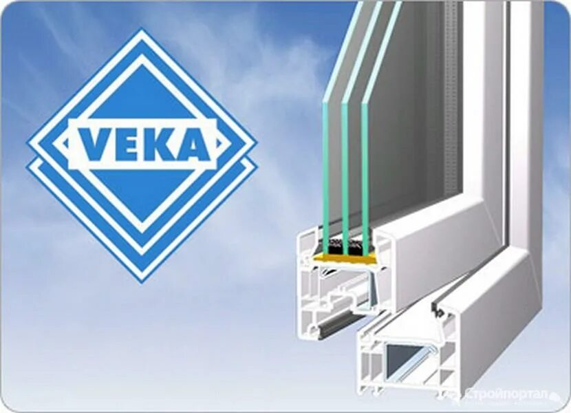Купить окна века. Оконный профиль VEKA. Окна металлопластиковые VEKA комфорт 58 мм, с/п 4-10-4. Окно ПВХ профилем VEKA. Пластиковый профиль VEKA.