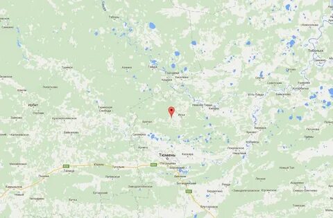 Ялуторовск на карте
