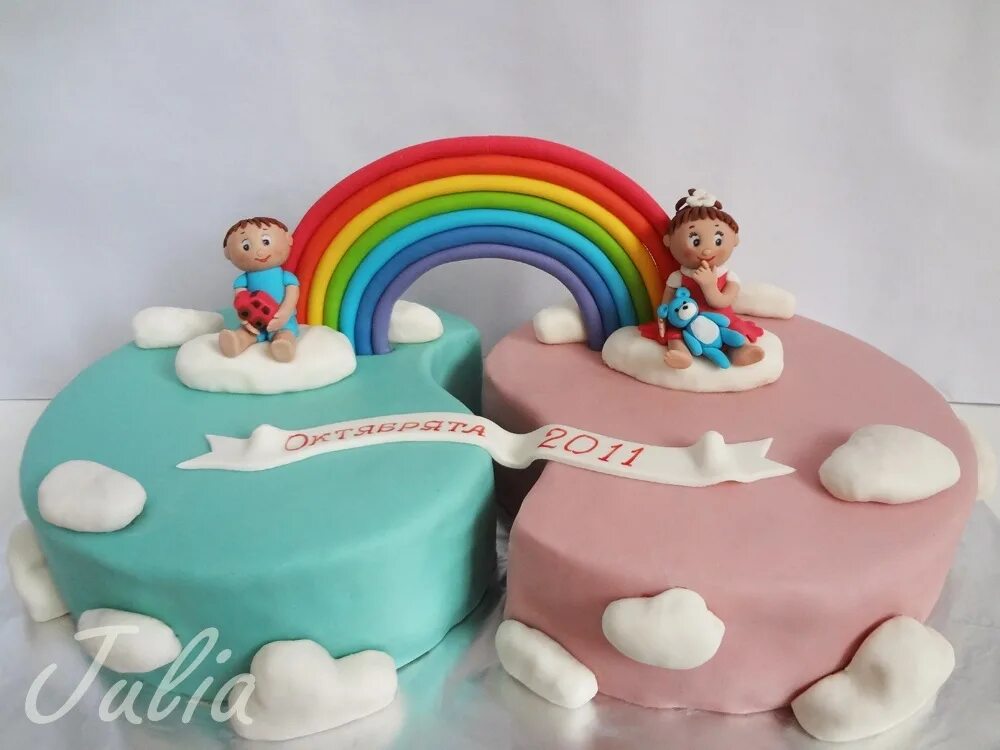 Двойной торт для мальчика и девочки. Торты детские двойные. Двойной торт. Торт на двоих мальчика и девочки. Торт для мальчика и девочки.