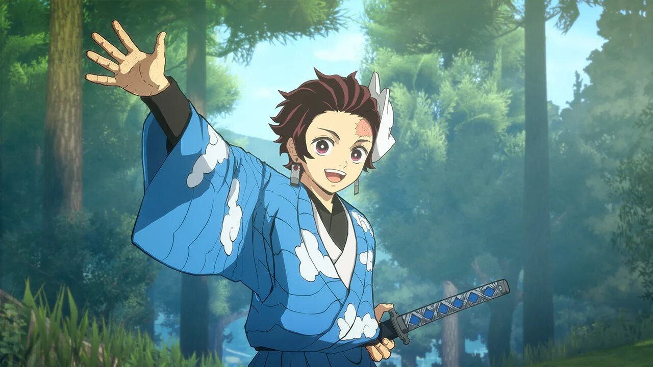 Kimetsu no yaiba game. Демон Slayer Kimetsu. Клинок рассекающий демонов команда Танджиро. Клинок рассекающий демонов Kimetsu.