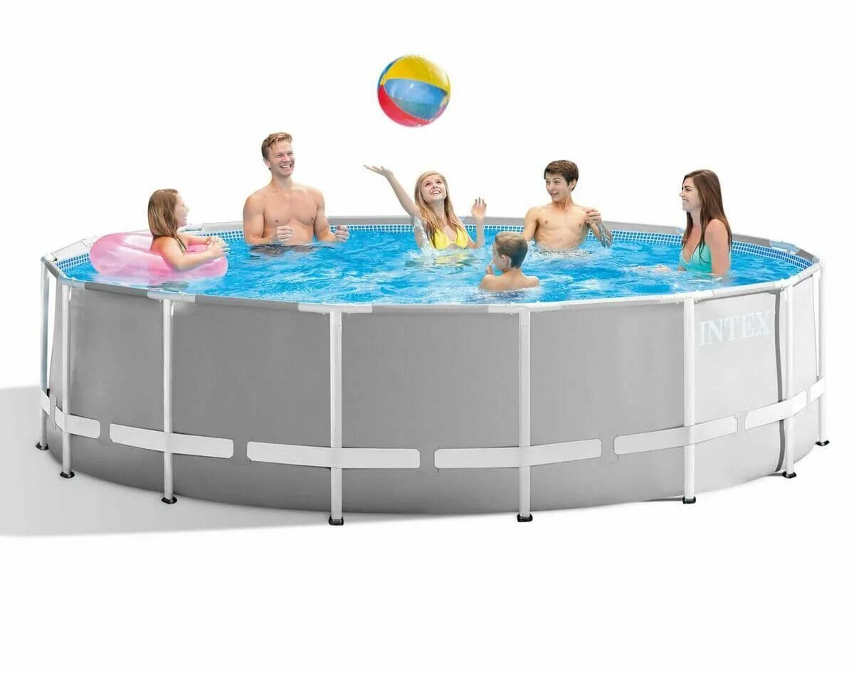 Каркас intex. Бассейн интекс 457х122. каркасный бассейн prism frame pool 457х122см + аксессуары, intex - 26726. бассейн интех 26726. бассейн интекс каркасный 366х122см.