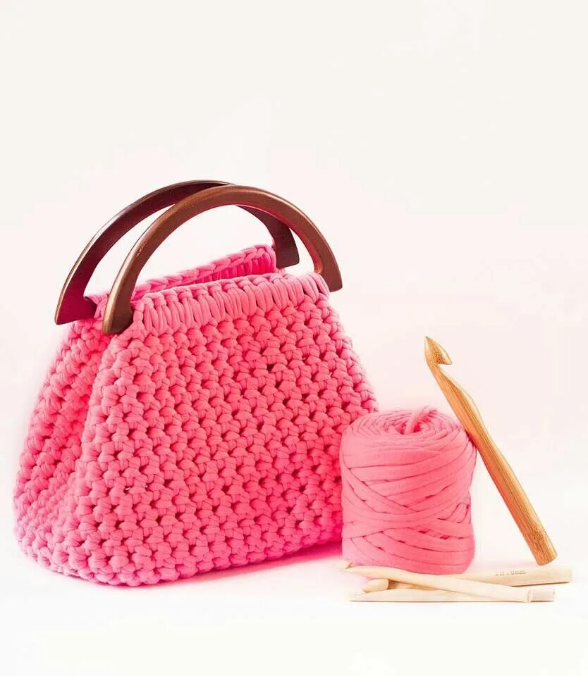 Bolso Crochet сумка. Розовая вязаная сумка. Сумка из пряжи. Вязаные сумки крючком.