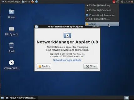 Network manager gnome