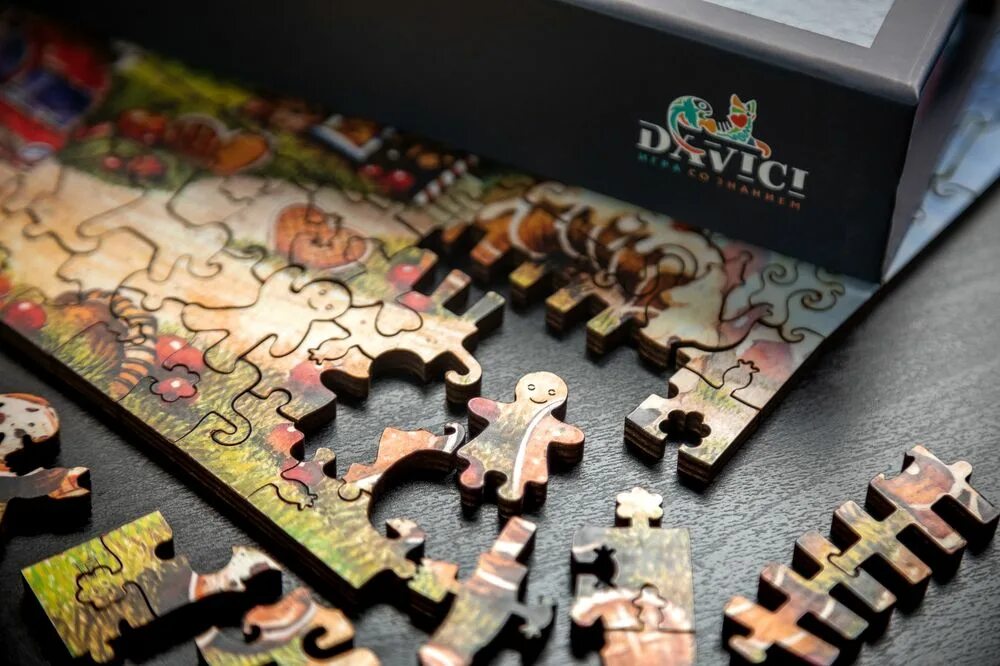 пазлы касторленд. пазл с необычными деталями. музыкальные пазлы. пазл "новый год". Davici пазл "кукольный домик".