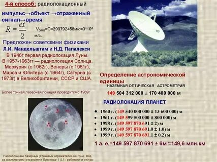 Системы измерения расстояний