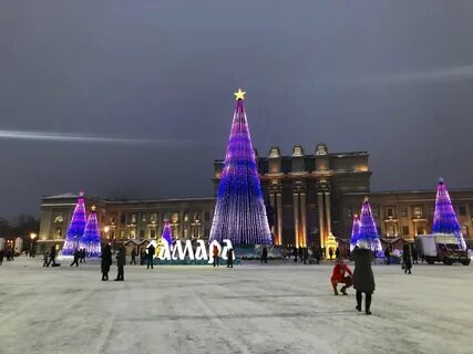 Елки в самаре на площадях