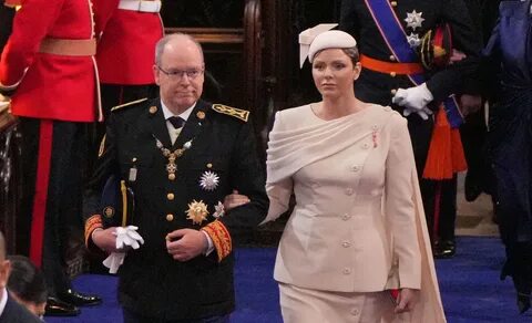 Princess Charlene Makes Rare Appearance Abroad to Attend King Charles.