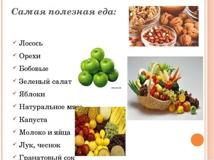 Что полезно есть для здоровья