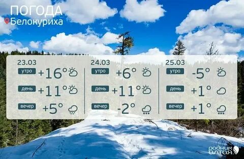 Погода в белокурихе в ноябре